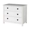 Vipack Amori Commode Wit -Kinderproducten vipack amori commode wit 2881