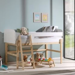 Vipack Kiddy Halfhoogslaper Wit -Kinderproducten vipack kiddy halfhoogslaper wit sfeer 6e97