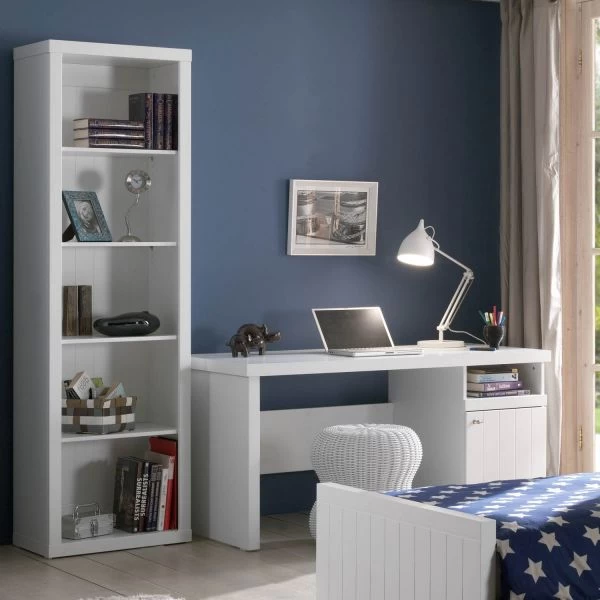 Vipack Robin Bureau Wit 4 Vipack Robin Bureau Wit - Afbeelding 2