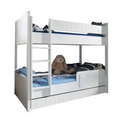 Vipack Robin Stapelbed Wit 90 X 200 Cm