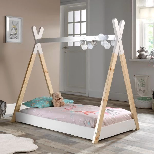 Vipack Tipi Peuterbed Wit 70 X 140 Cm - Afbeelding 2