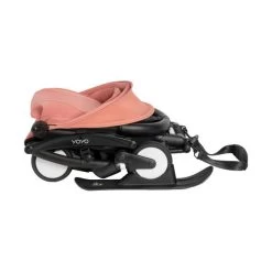 Babyzen Yoyo Ski's 11 Babyzen Yoyo Ski's -Kinderproducten yoyo 2 6 folded profile black frame skis print 1daf